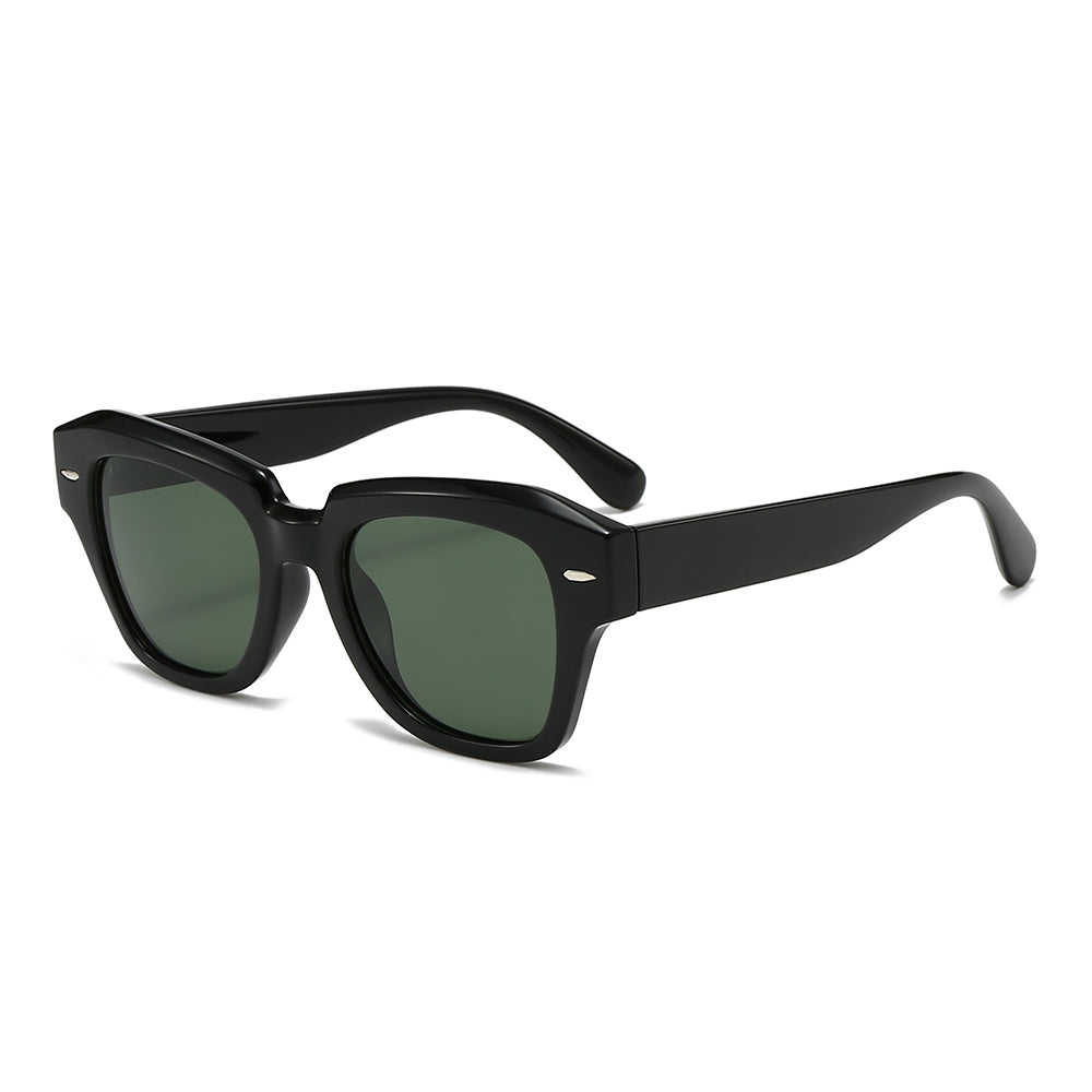 Dollger Hipster Thick Square Sunglasses
