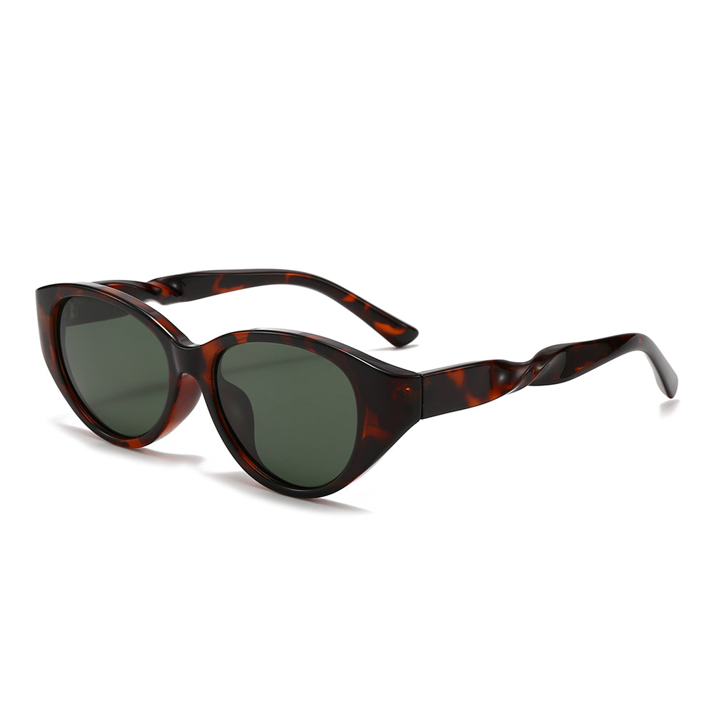 Dollger Retro-Vintage Acetate Cat-Eye Tinted Sunglasses