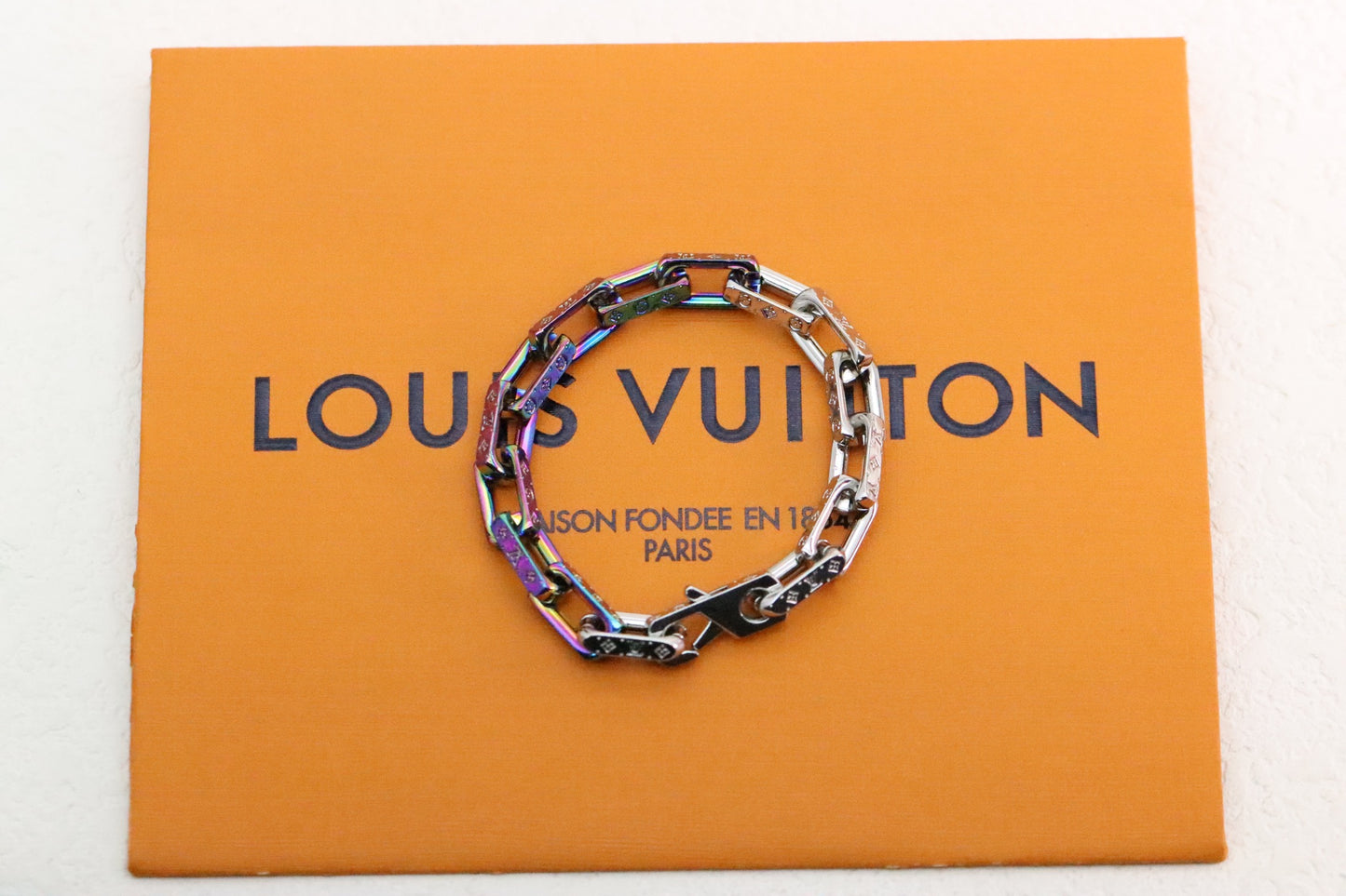 Spliced Tempered Multicolor Bamboo Bracelet