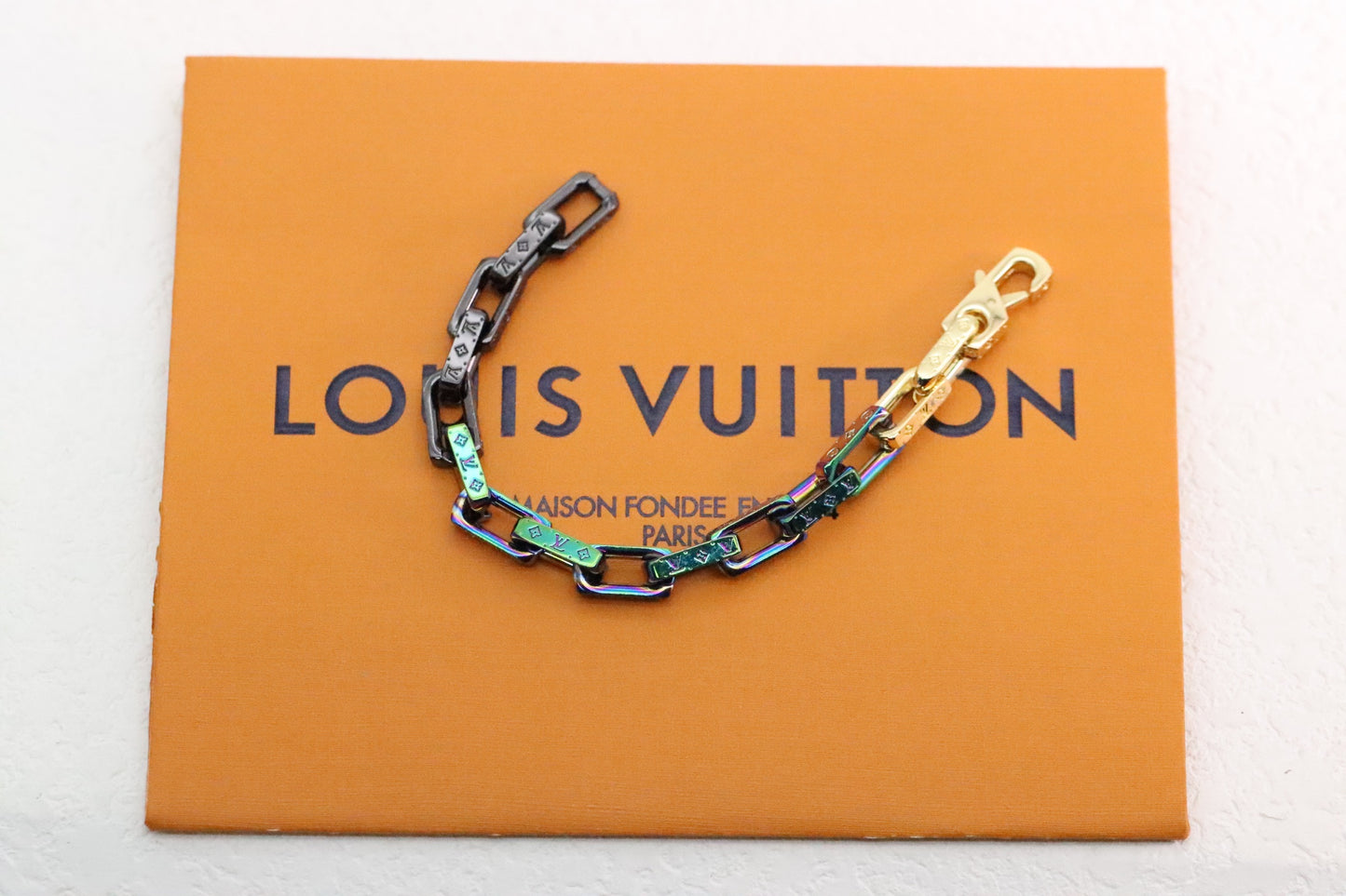 Spliced Tempered Multicolor Bamboo Bracelet