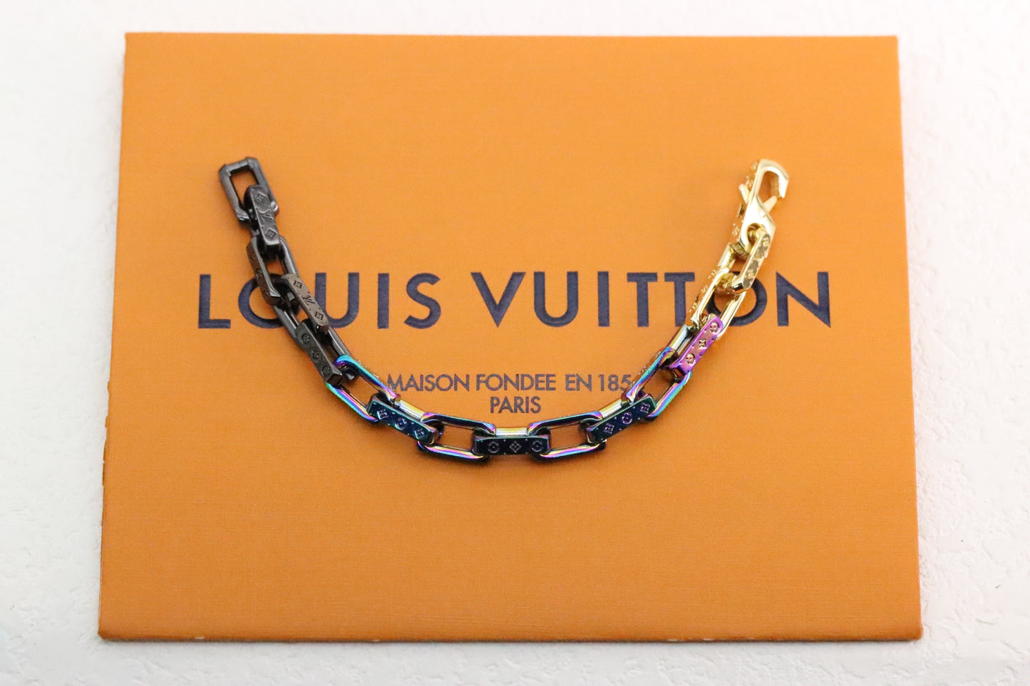 Spliced Tempered Multicolor Bamboo Bracelet