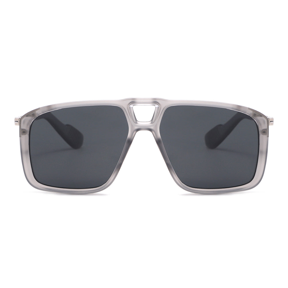 Dollger Vintage Bridge Square Tinted Sunglasses