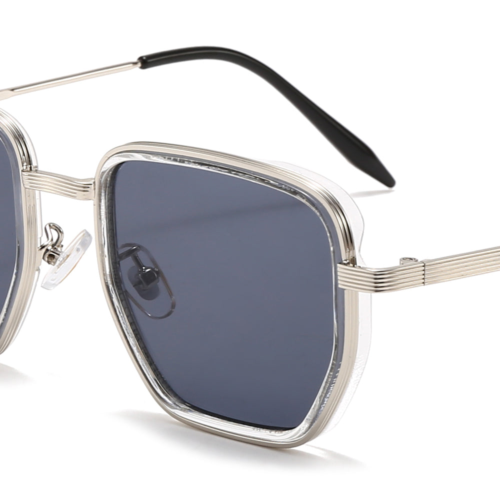 Dollger Oversized Square Tinted Sunglasses