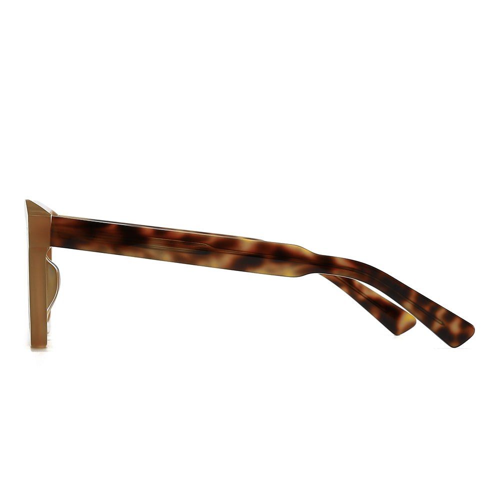 Dollger Thick Chic Square Tinted Sunglasses