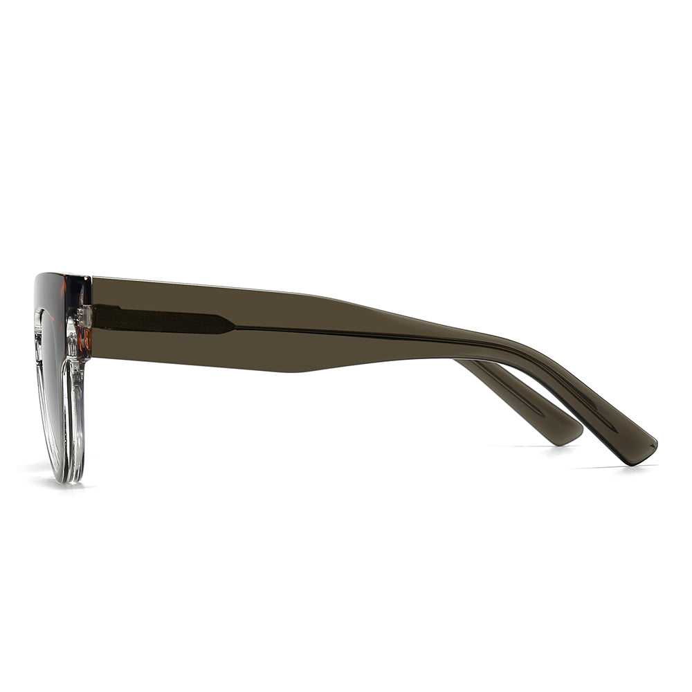 Dollger Low Bridge Fit Geometric Tinted Sunglasses