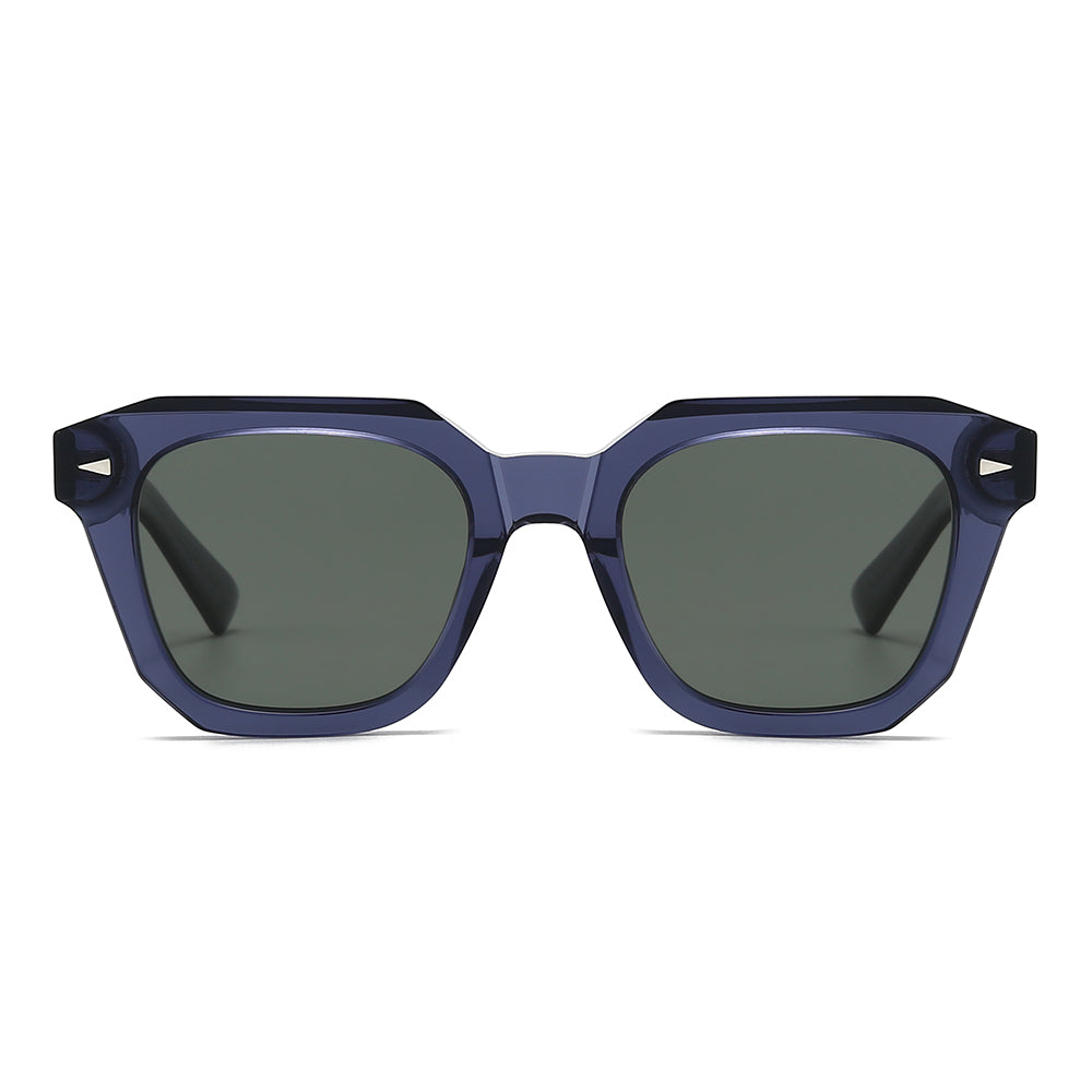 Dollger Thick Chic Square Tinted Sunglasses