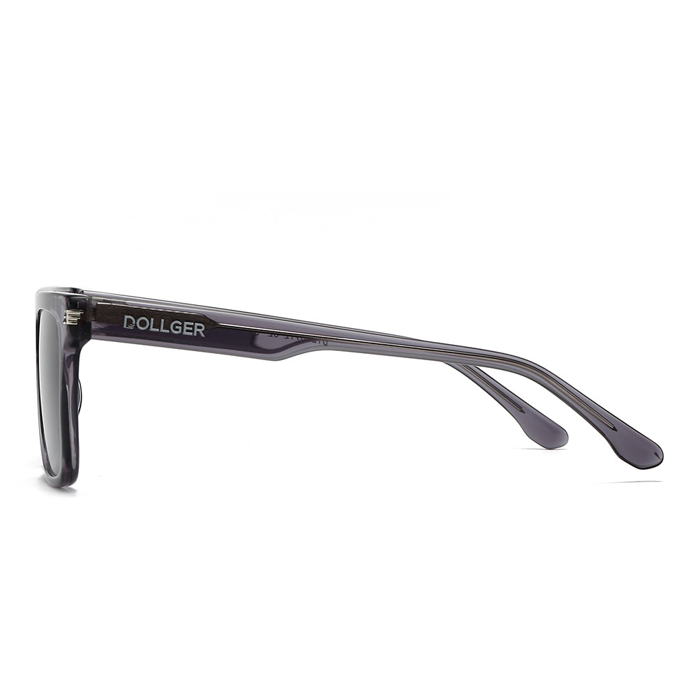 Dollger Square Hipster Acetate Square Tinted Sunglasses