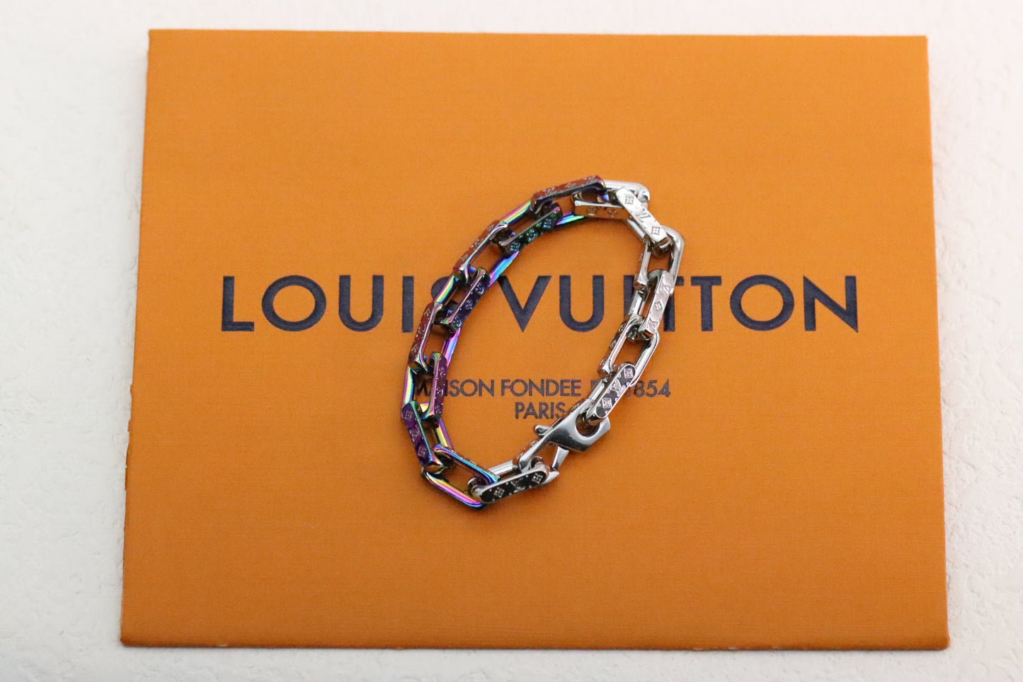 Spliced Tempered Multicolor Bamboo Bracelet