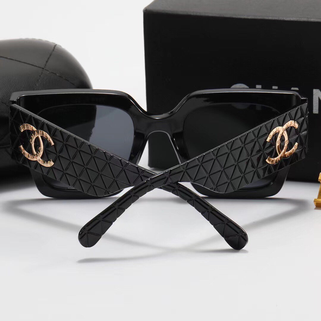 6 Colors Fashion Frame Big LOGO Sunglasses 2892
