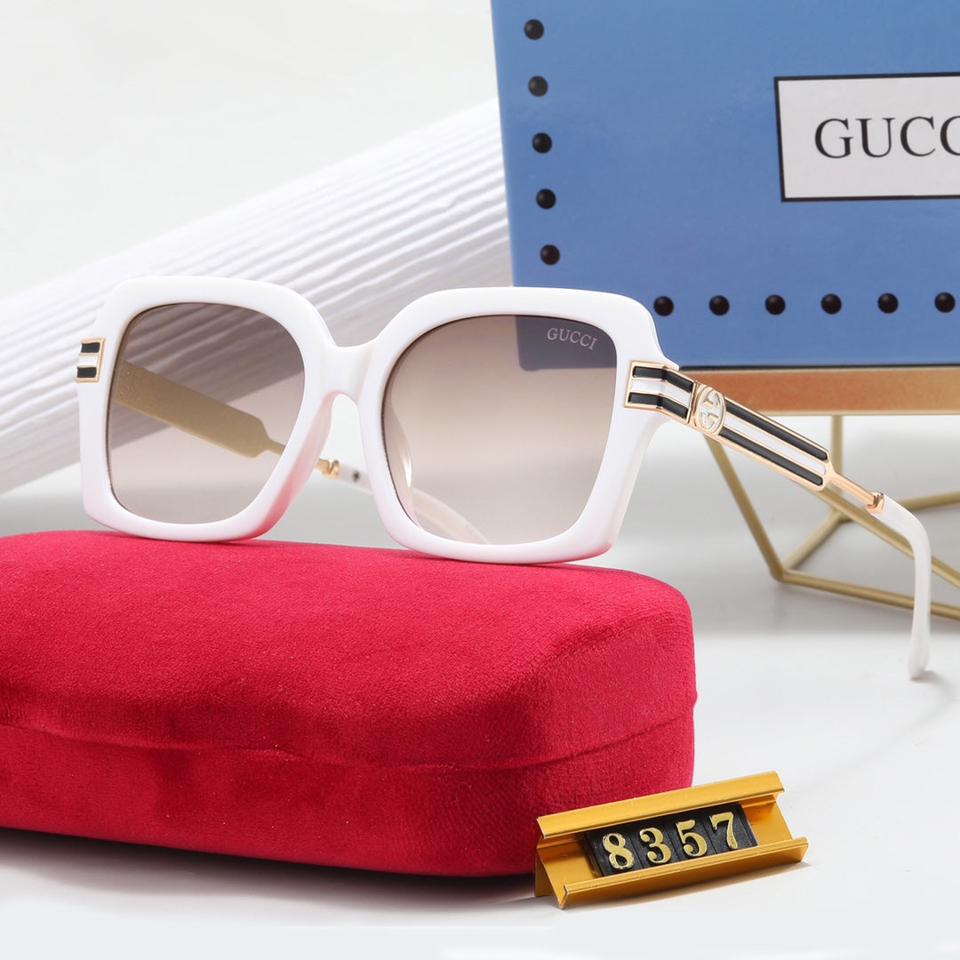 5 Color Trendy Sunglasses 8357