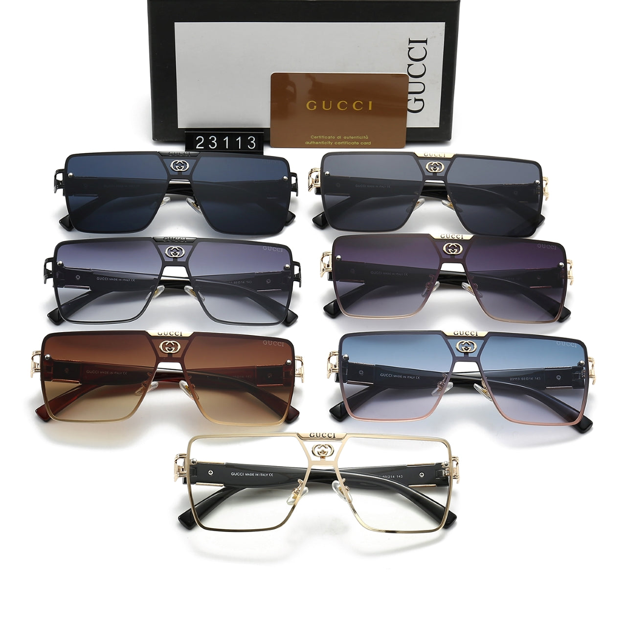 7 colors hot sunglasses 23113