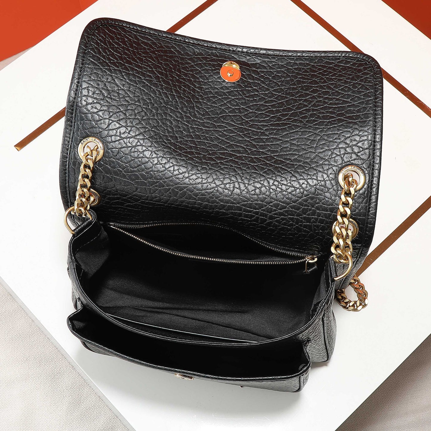 Soft Grained Leather Bag