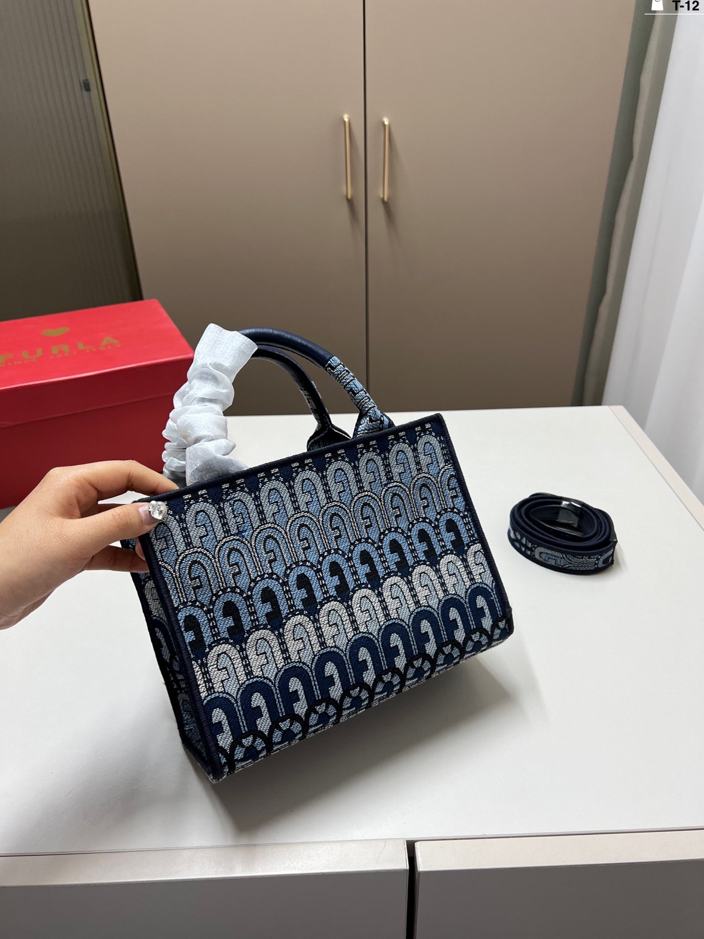 Monogram series small tote bag