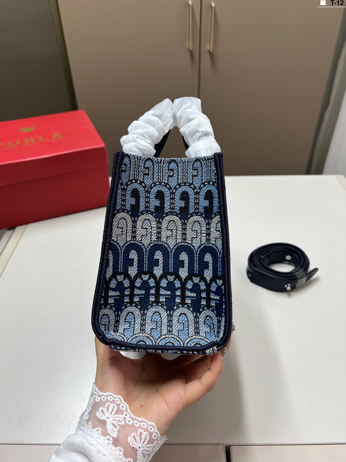 Monogram series small tote bag