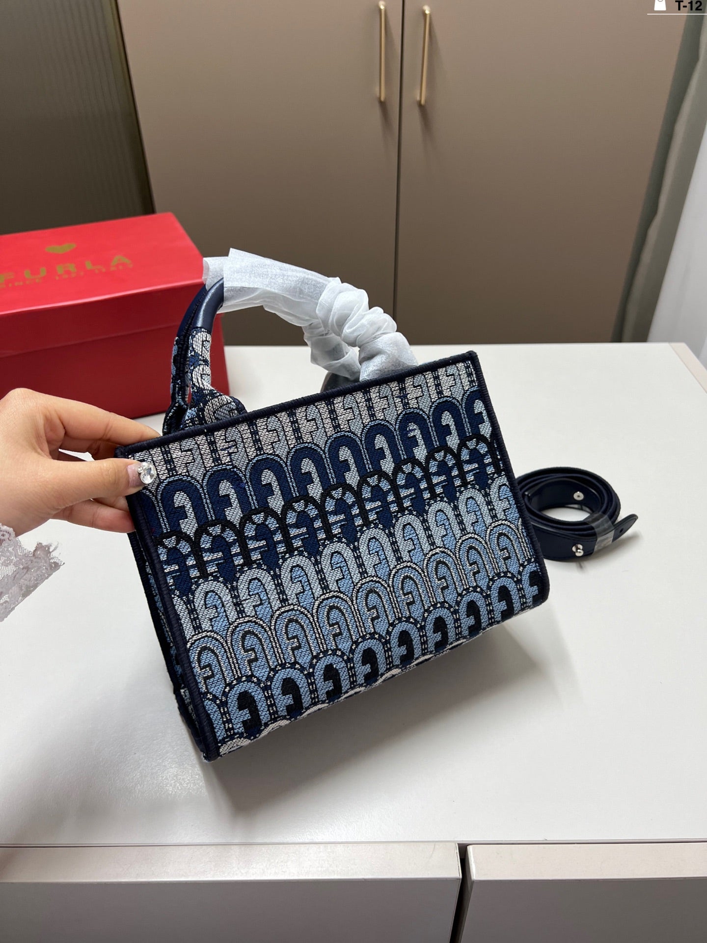 Monogram series small tote bag