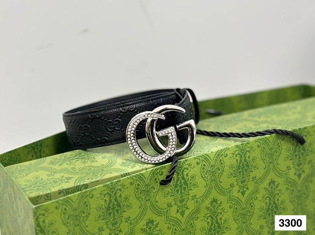 Belt + Clutch + Water Cup Set Cowhide Belt