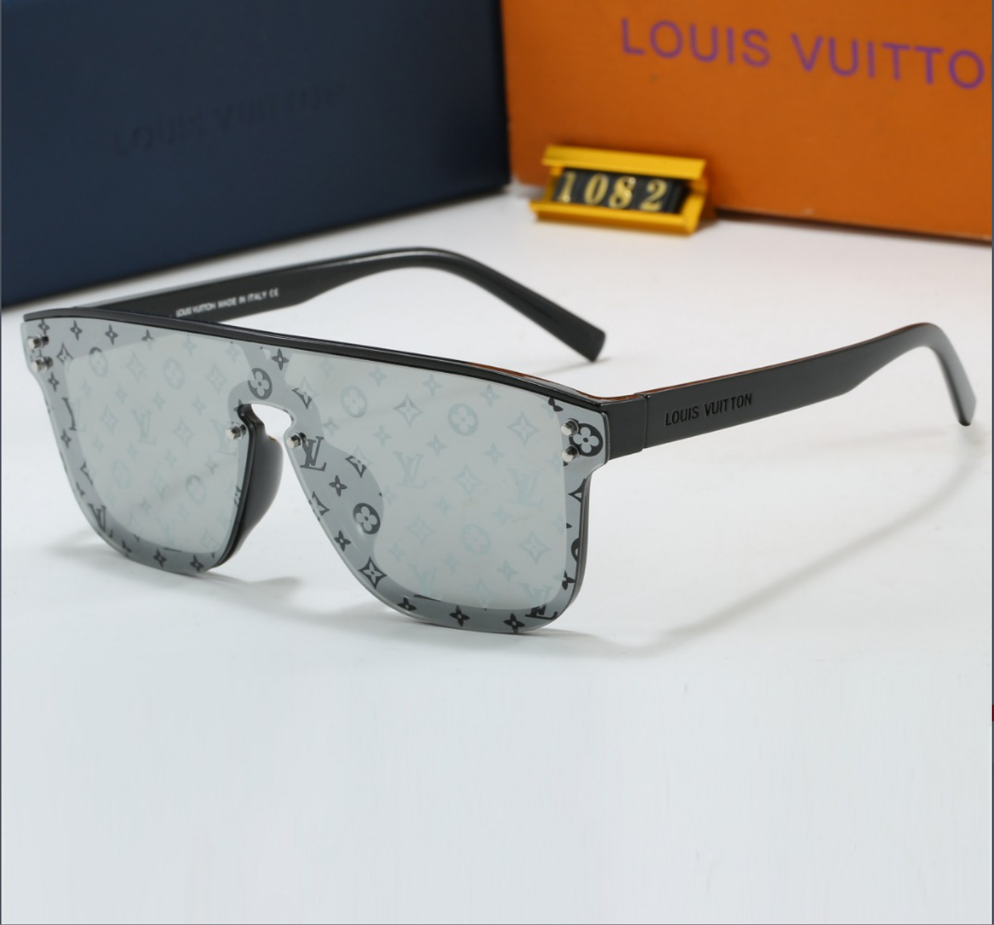 7 colors hot print sunglasses 1082