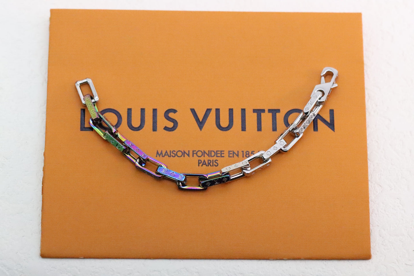 Spliced Tempered Multicolor Bamboo Bracelet