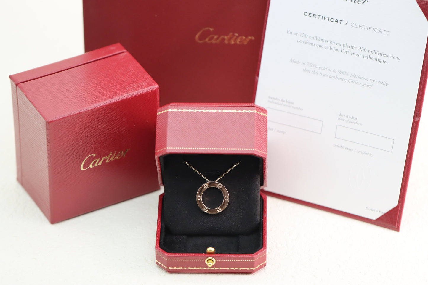 Rose Gold Round Clavicle Necklace