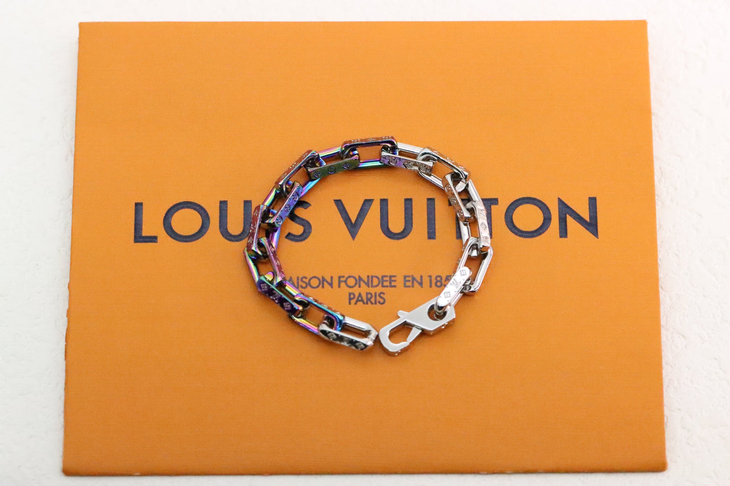 Spliced Tempered Multicolor Bamboo Bracelet