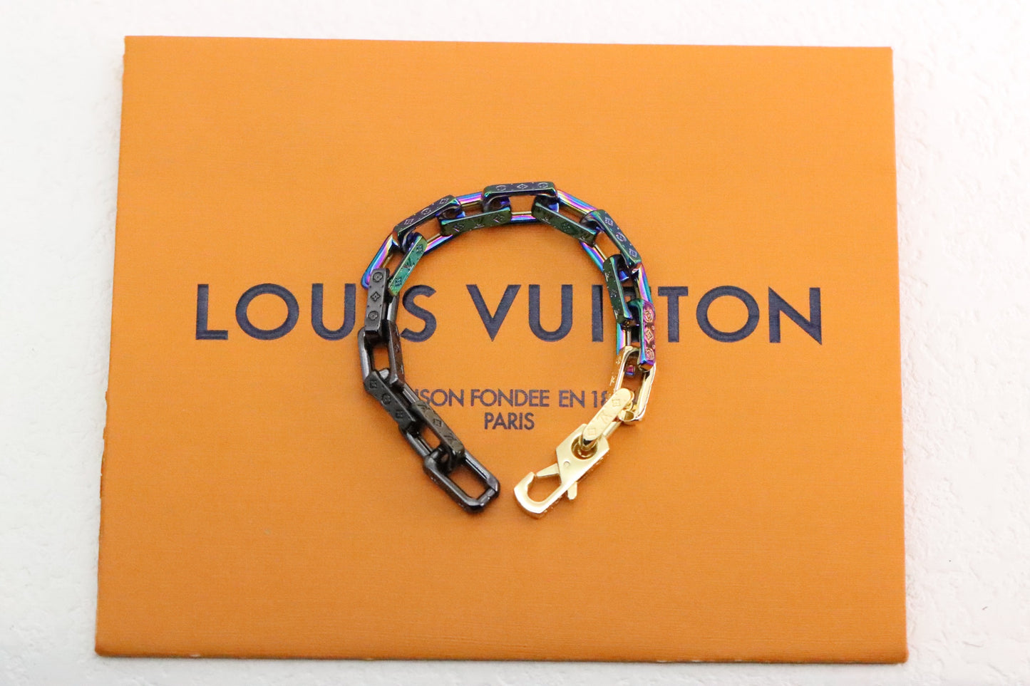 Spliced Tempered Multicolor Bamboo Bracelet
