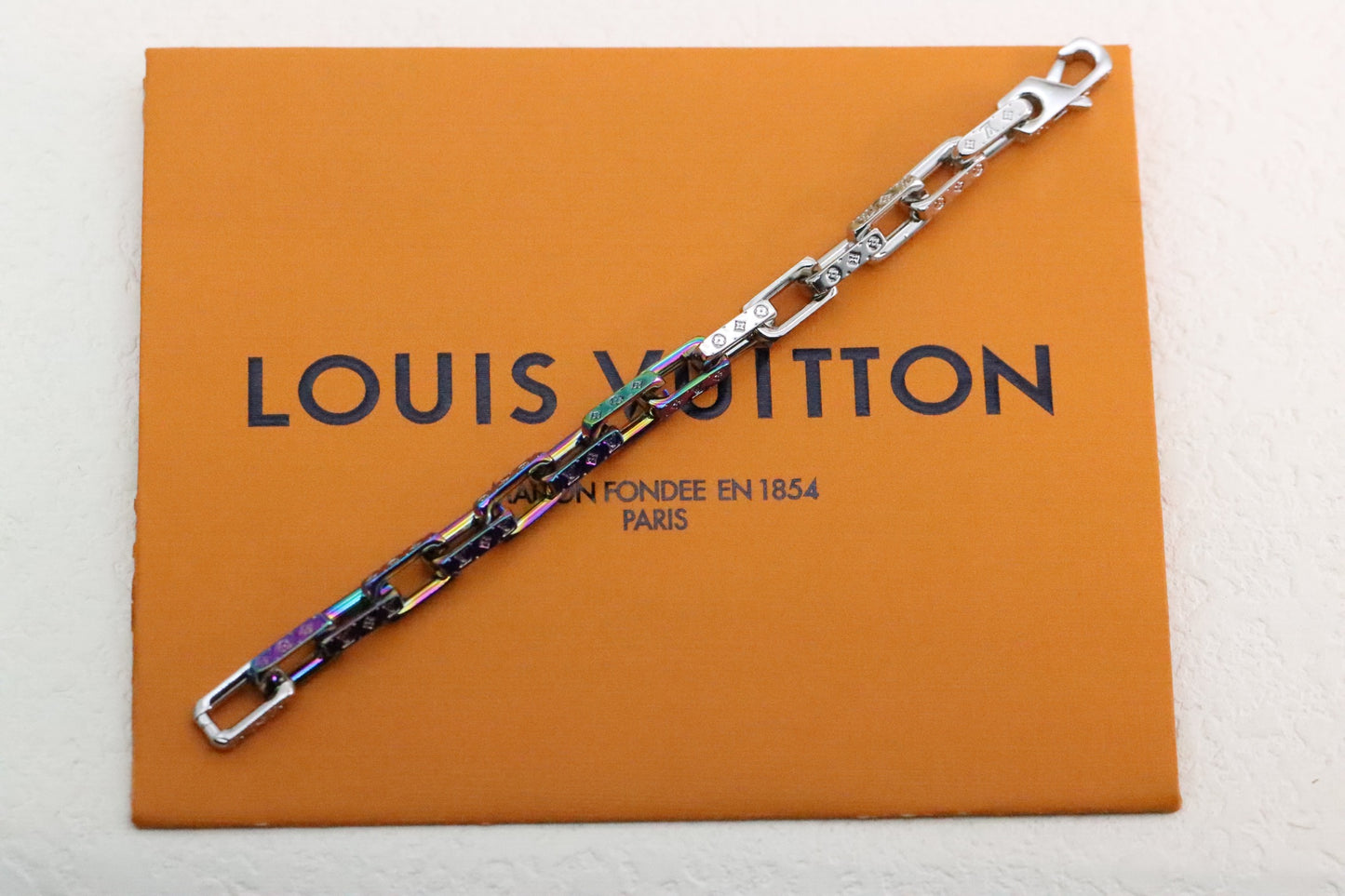 Spliced Tempered Multicolor Bamboo Bracelet