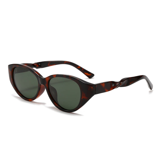 Dollger Retro-Vintage Acetate Cat-Eye Tinted Sunglasses