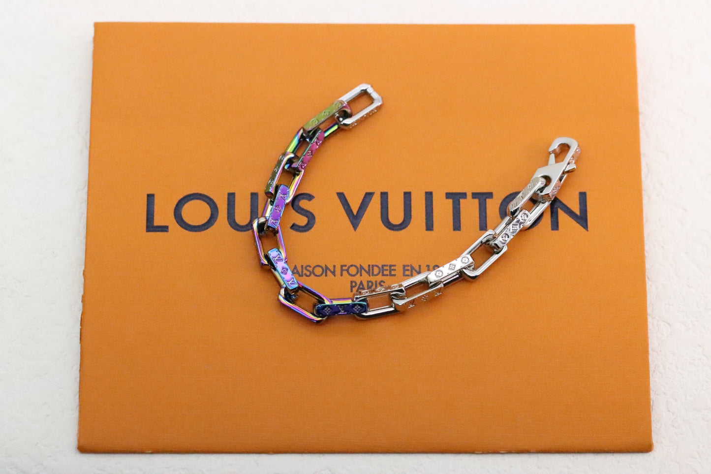 Spliced Tempered Multicolor Bamboo Bracelet