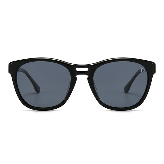 Dollger New Double Brow Bar Design Round Sunglasses