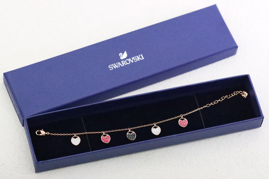 Rose gold heart bracelet