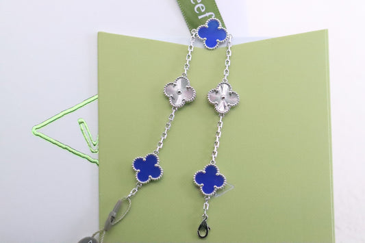 Laser Four-Leaf Clover Five-Flower Bracelet