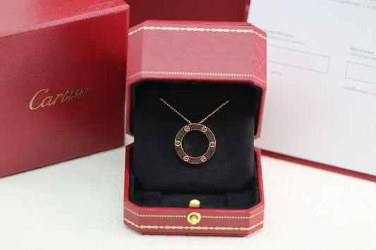 Rose Gold Round Clavicle Necklace
