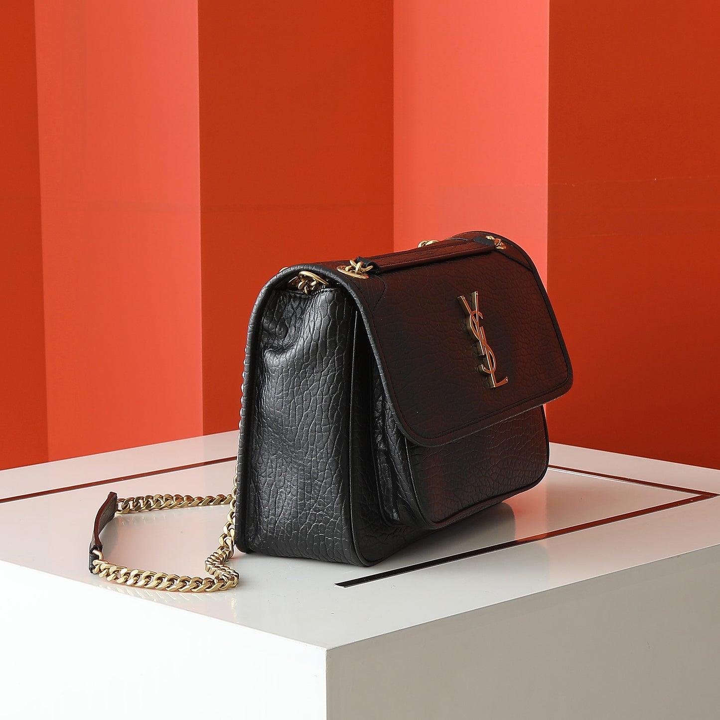 Soft Grained Leather Bag