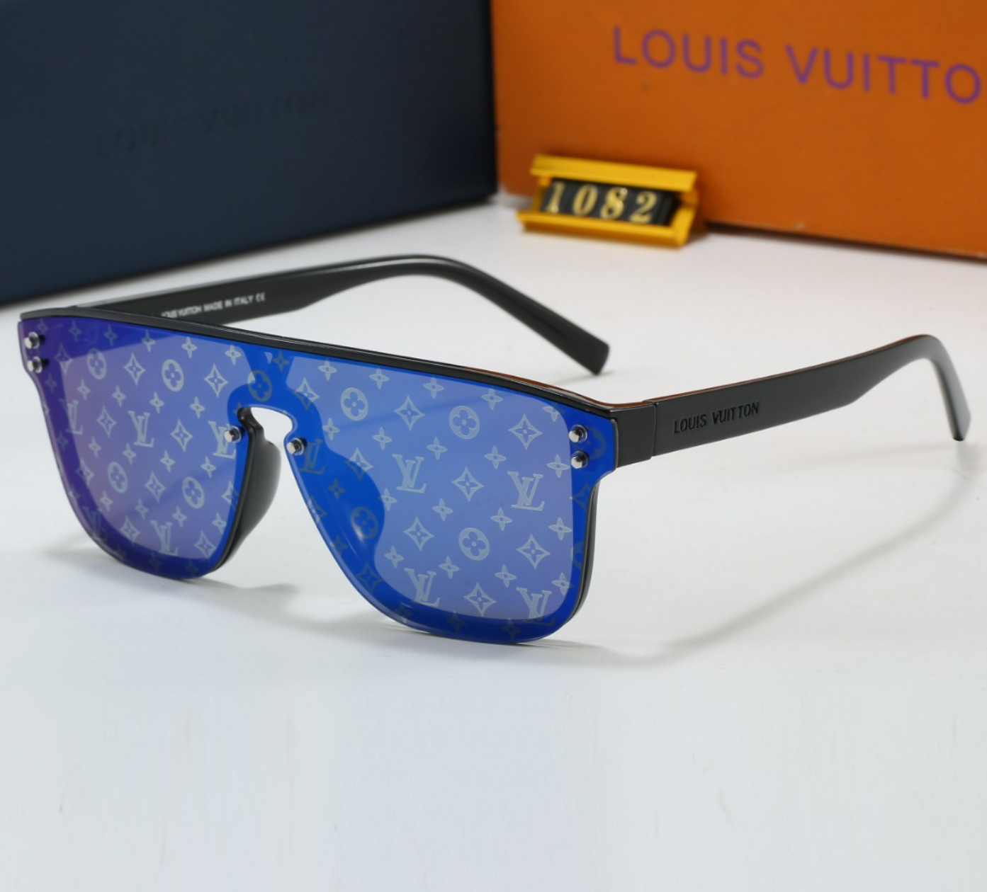 7 colors hot print sunglasses  1082